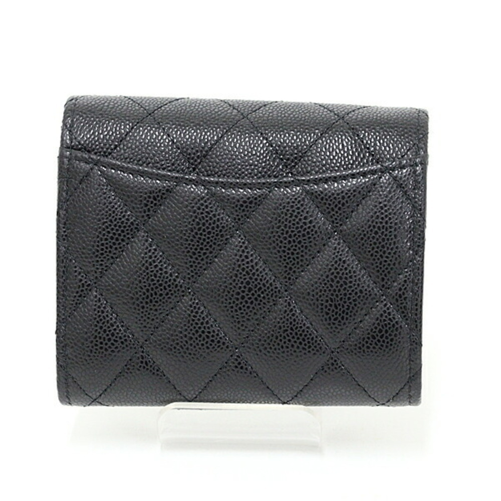 CHANEL Black Caviar Leather Wallet - Picture 2 of 6